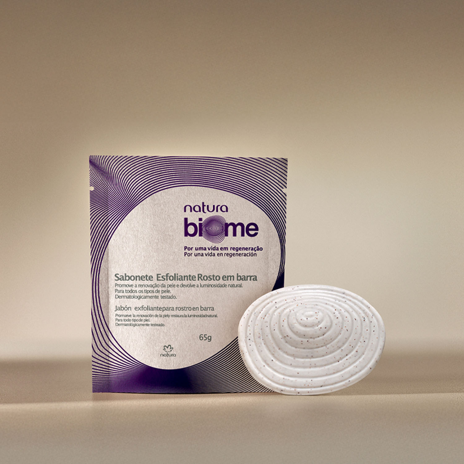 Jabón Facial Exfoliante Biome