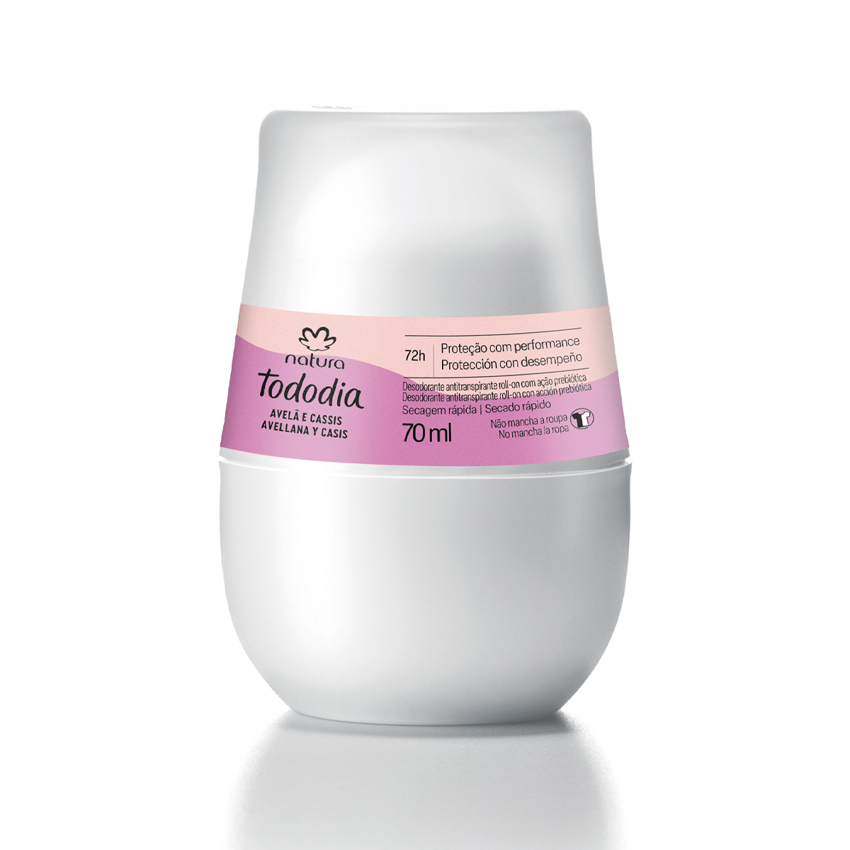 Desodorante Antitranspirante Roll-on Tododia Avellana y Cassis