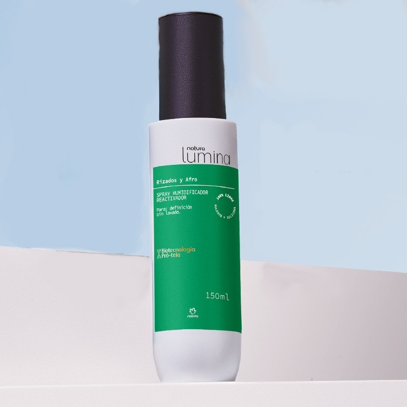 Spray humidificador reactivador Lumina rizados y afros - 150 ml