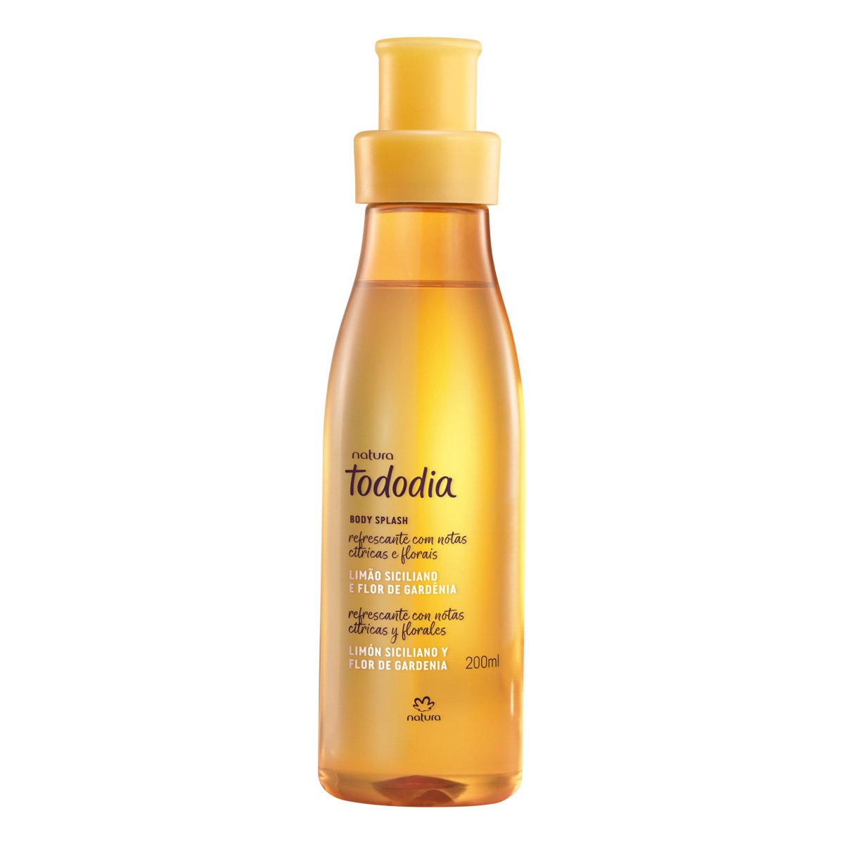 Body splash Tododia Lim&oacute;n siciliano y flor de gardenia - 200 ml