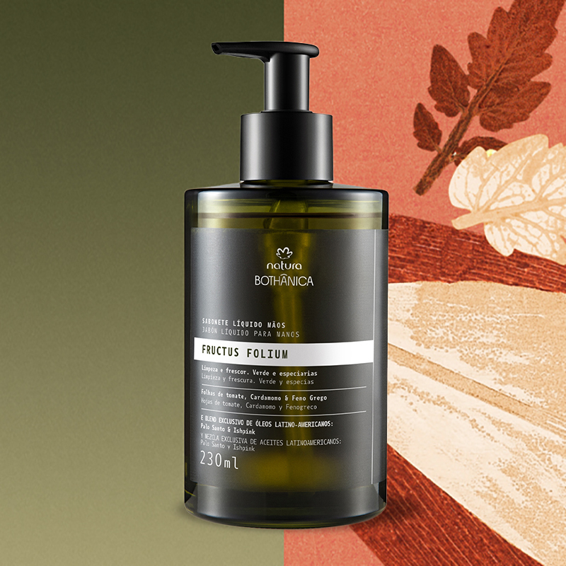 Jabón liquido para manos Bothanica Fructus folium
