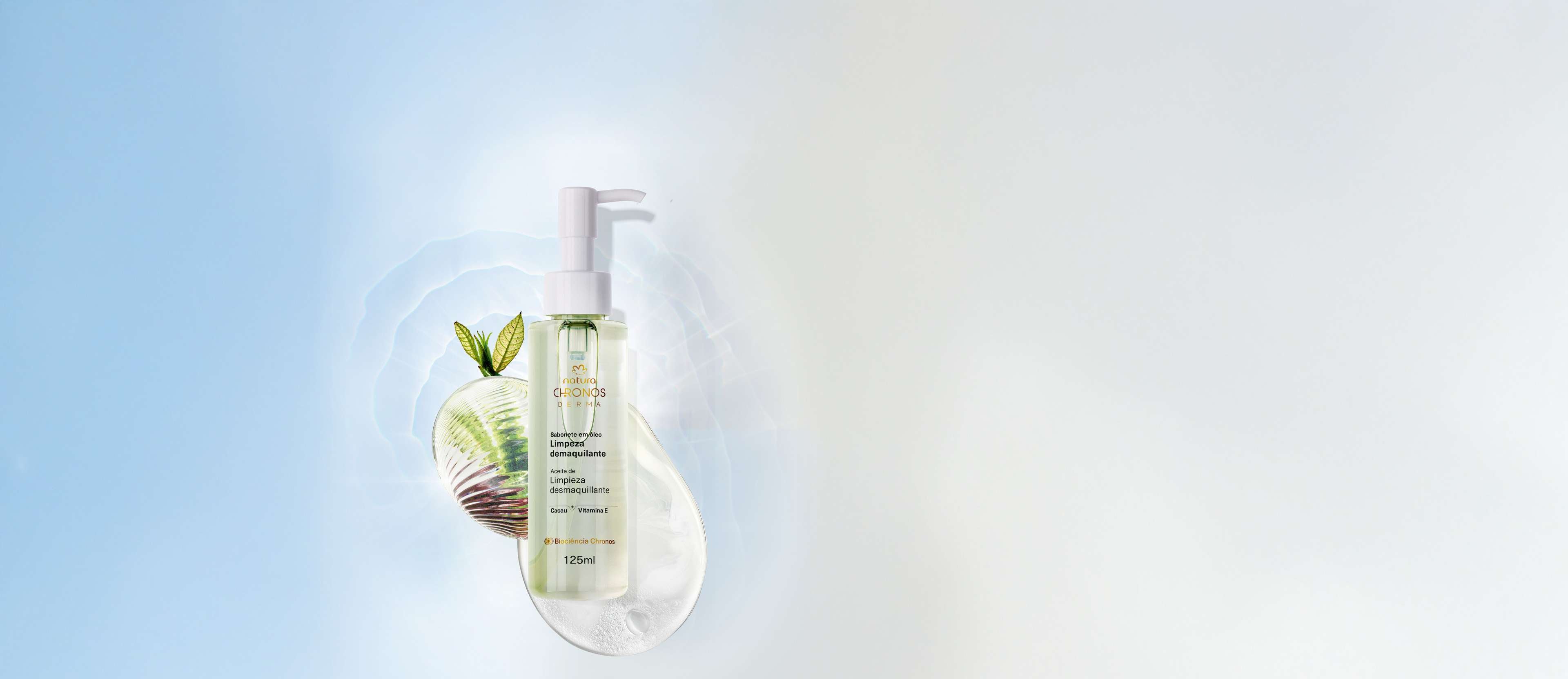 Aceite de limpieza desmaquillante Chronos