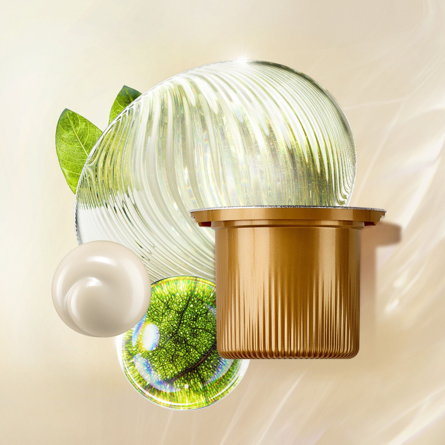 Repuesto Gel crema antiseñales​ firmeza y luminosidad Chronos 45+ día