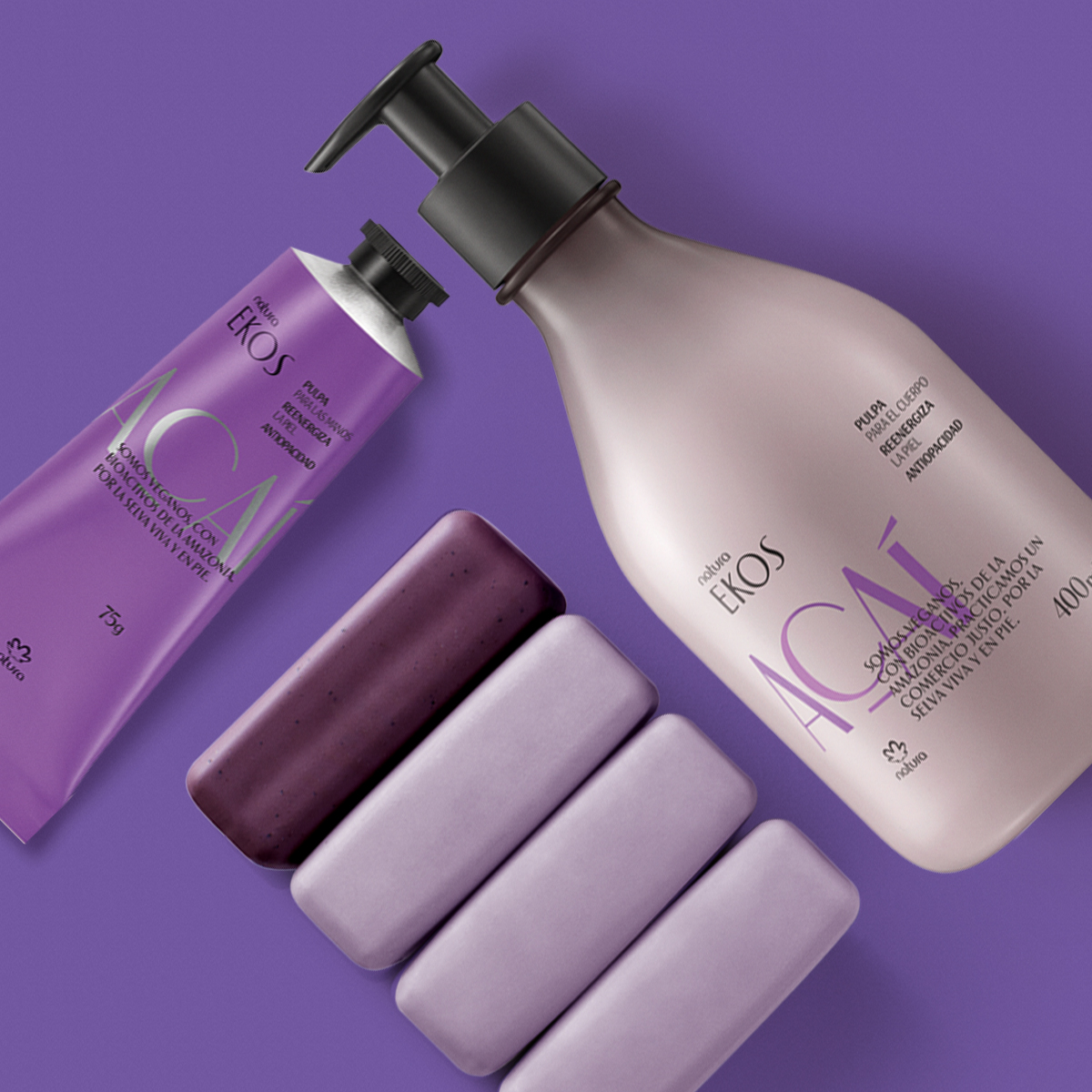 Kit Piel Luminosa Ekos Açaí
