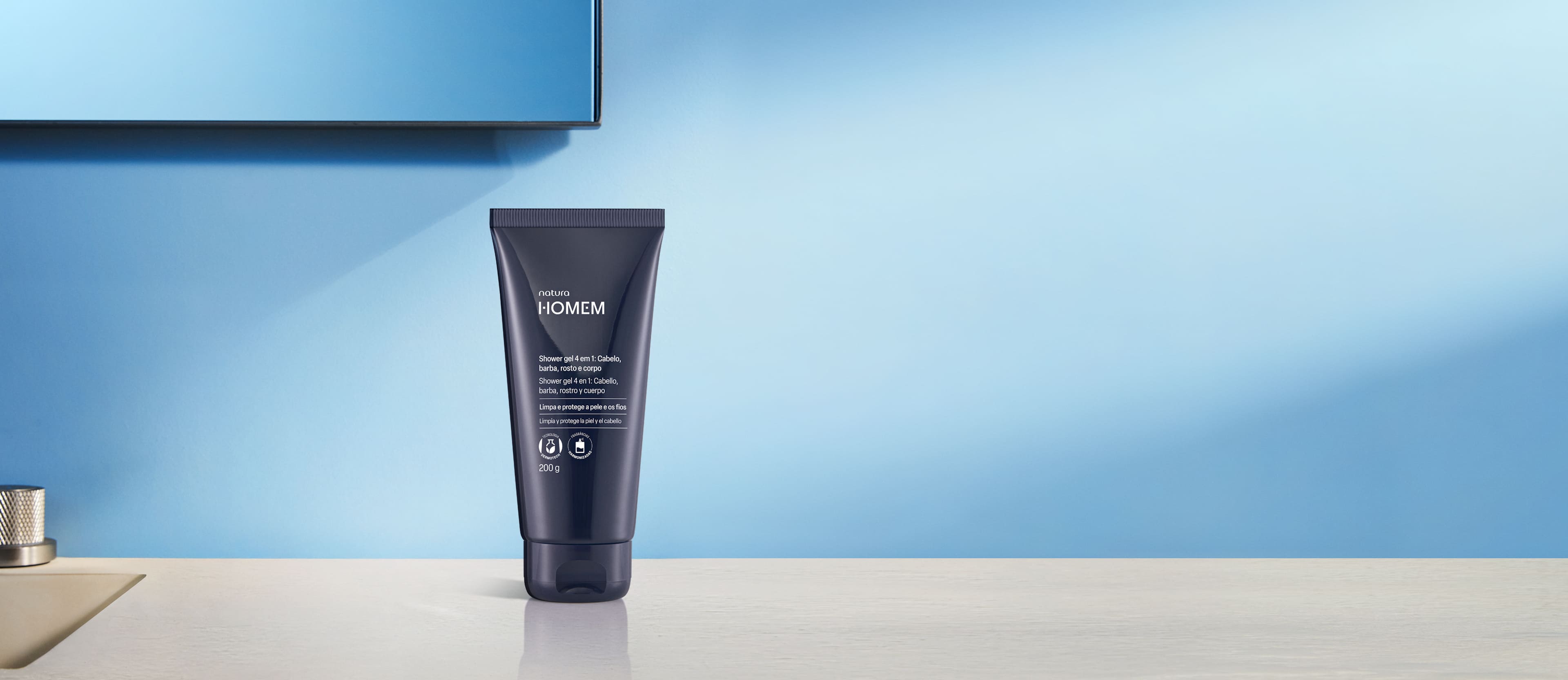 Gel de Ducha 4 en 1 Homem