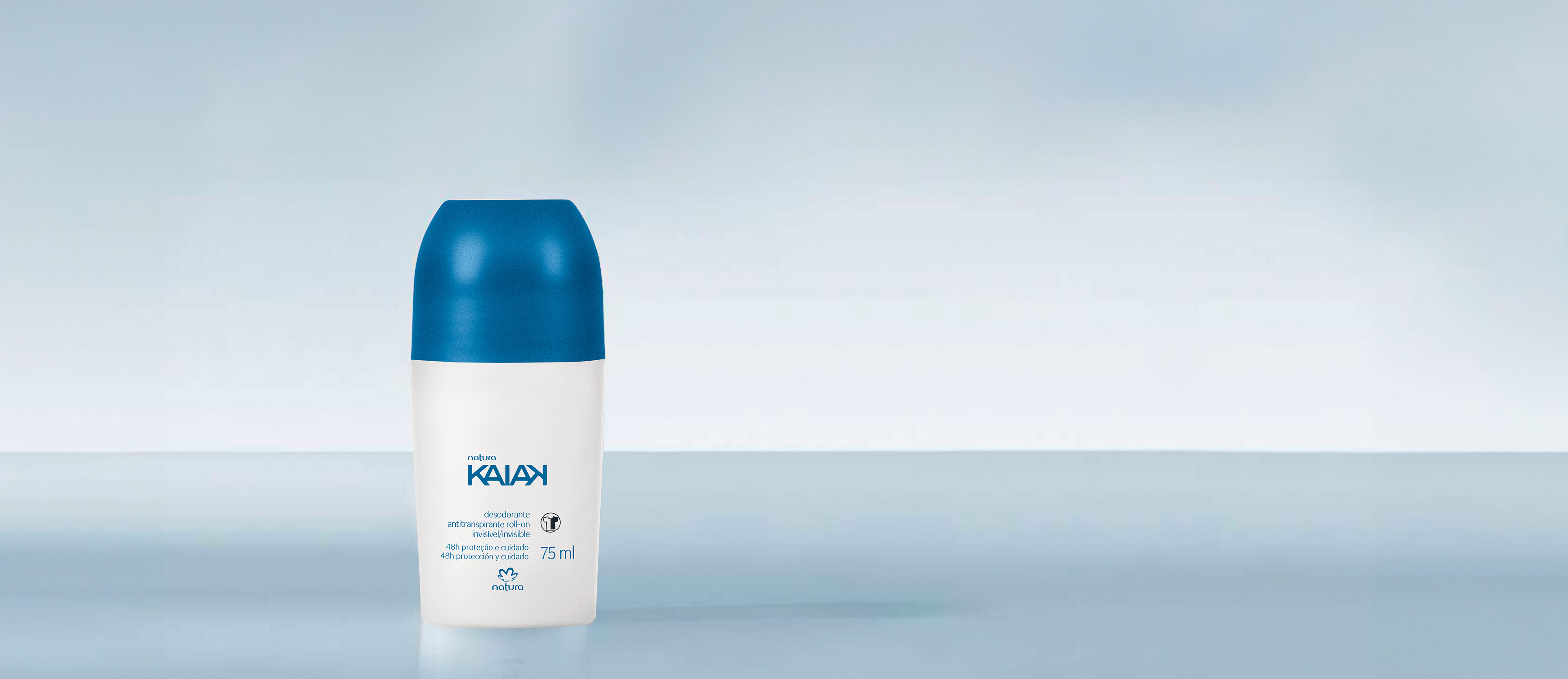 Desodorante Antitranspirante roll-on Kaiak Masculino