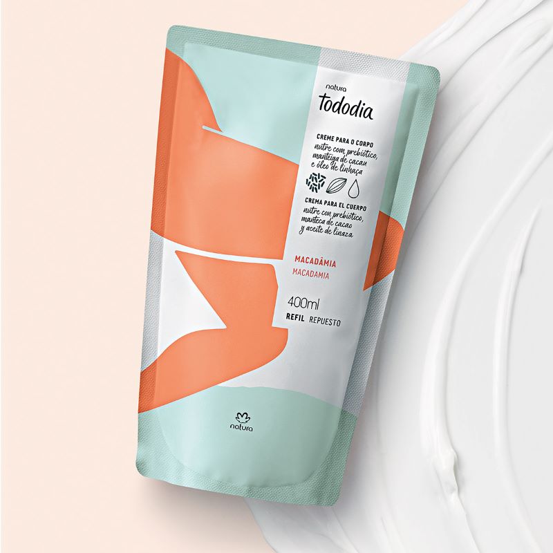 Crema nutritiva para cuerpo Tododia macadamia