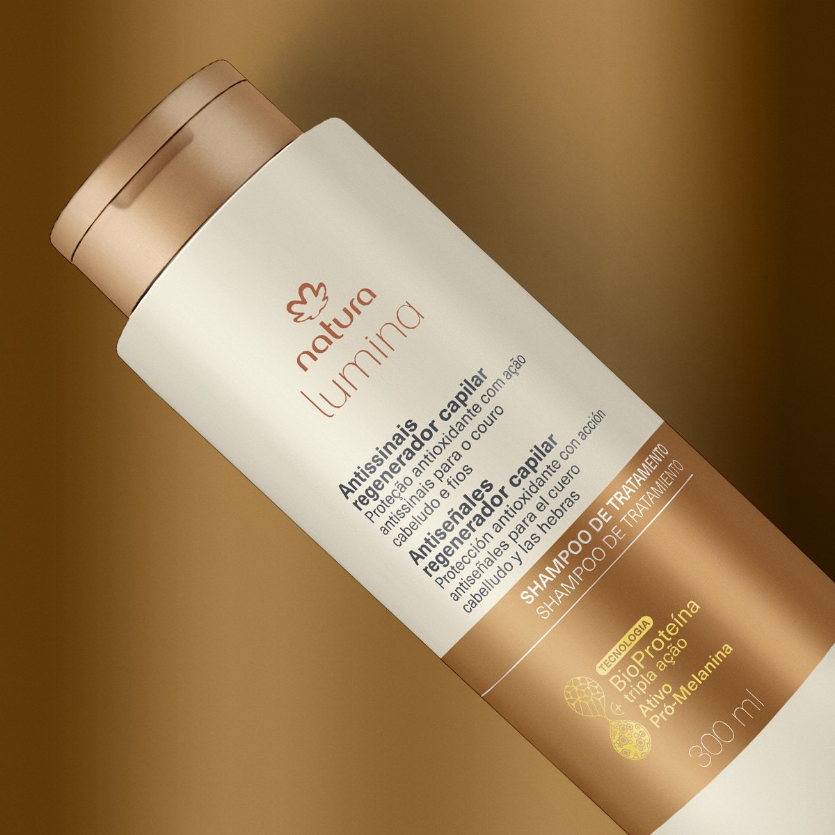 Shampoo de tratamiento Antiseñales Regenerador Capilar Lumina