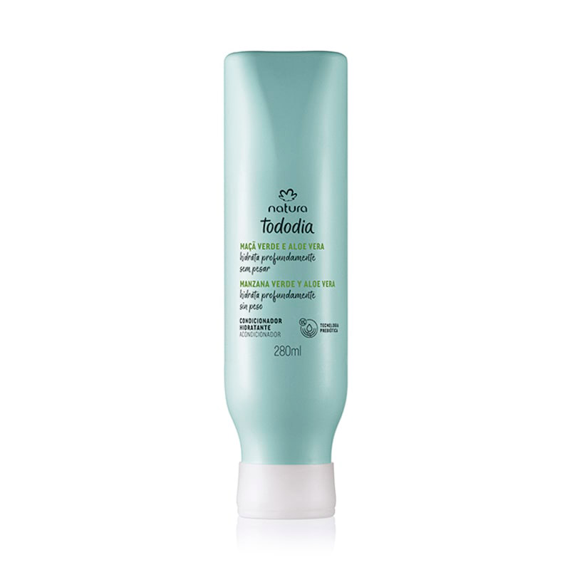 Acondicionador Hidratante Manzana Verde y Aloe Vera Tododia - 280 ml