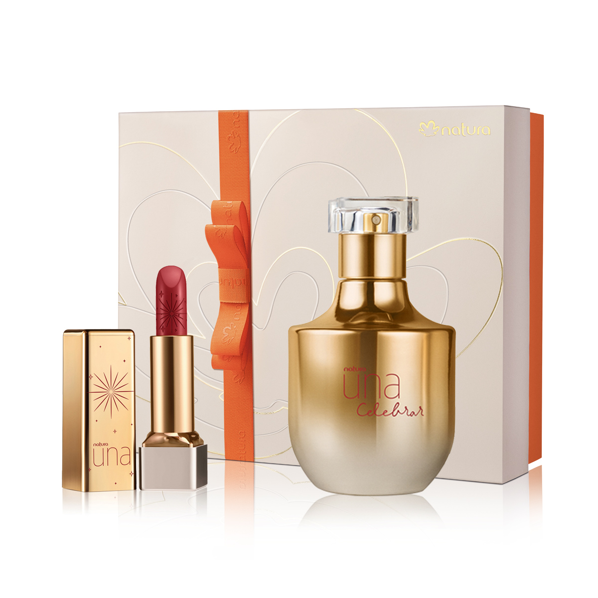 Regalo Natura Una Celebrar con Labial Rojo