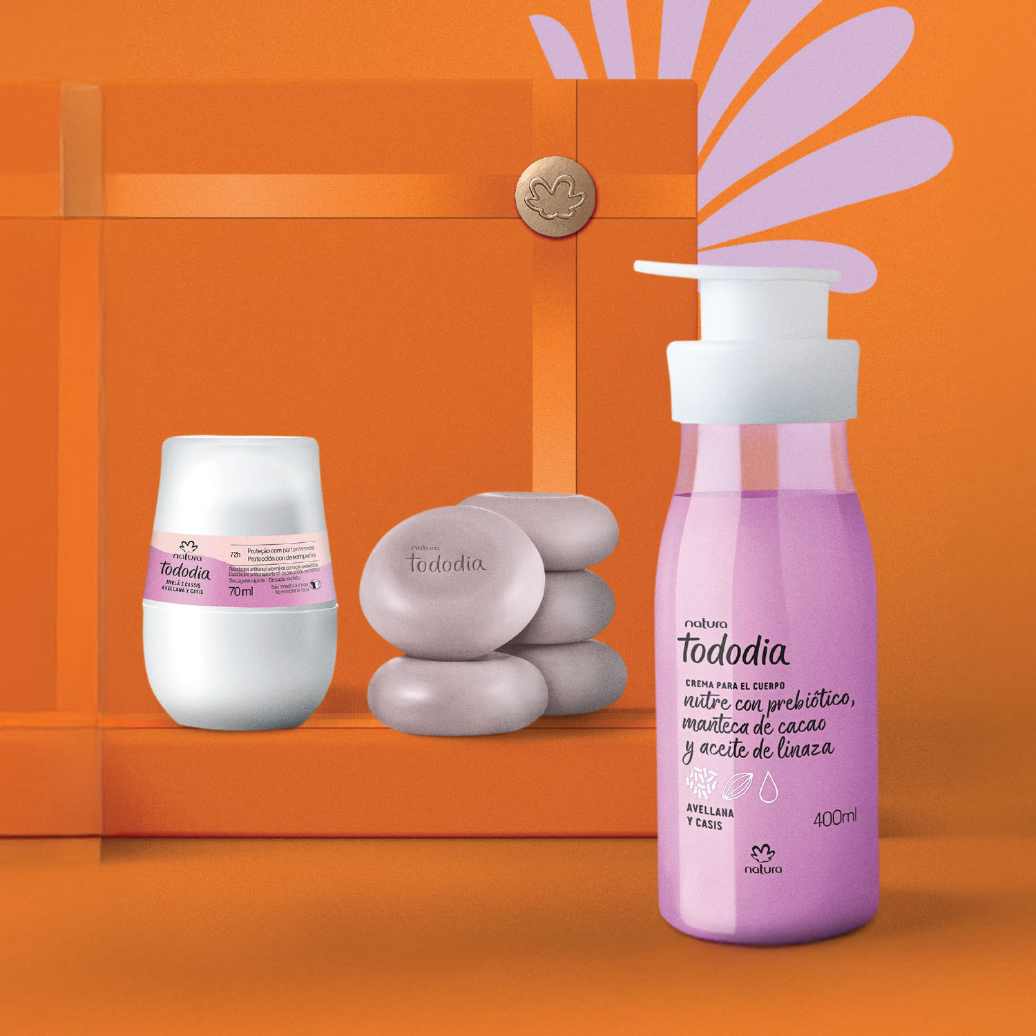 Regalo Día de la Mujer Rutina Tododia Avellana y Cassis