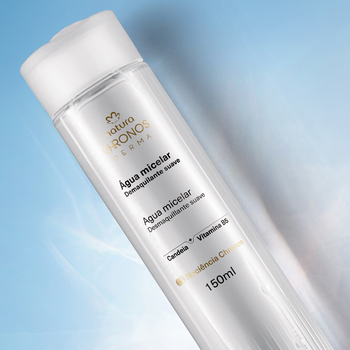 Agua micelar desmaquillante suave Chronos Derma