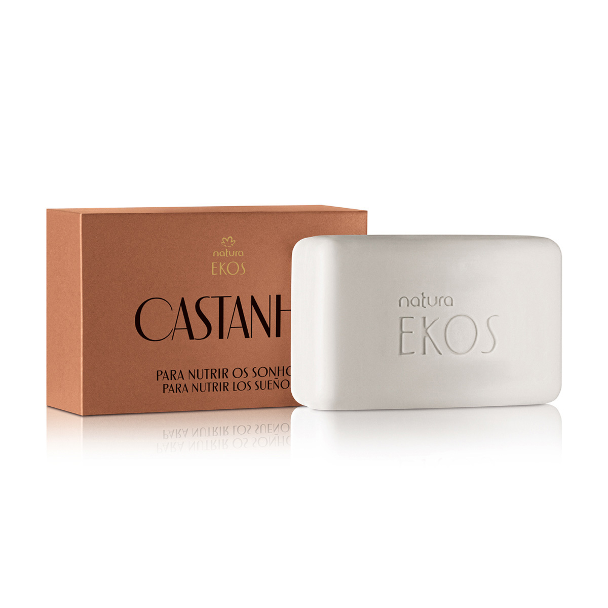 Jabón en barra Ekos Castaña