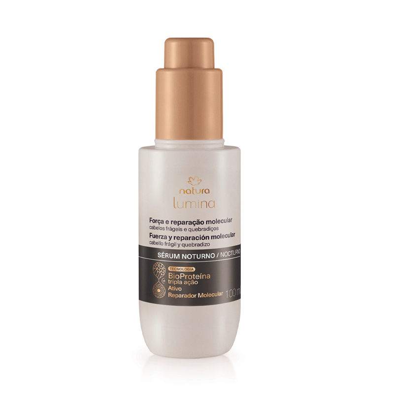 Sérum nocturno fuerza y reparación cabello frágil y quebradizo Lumina - 100ml