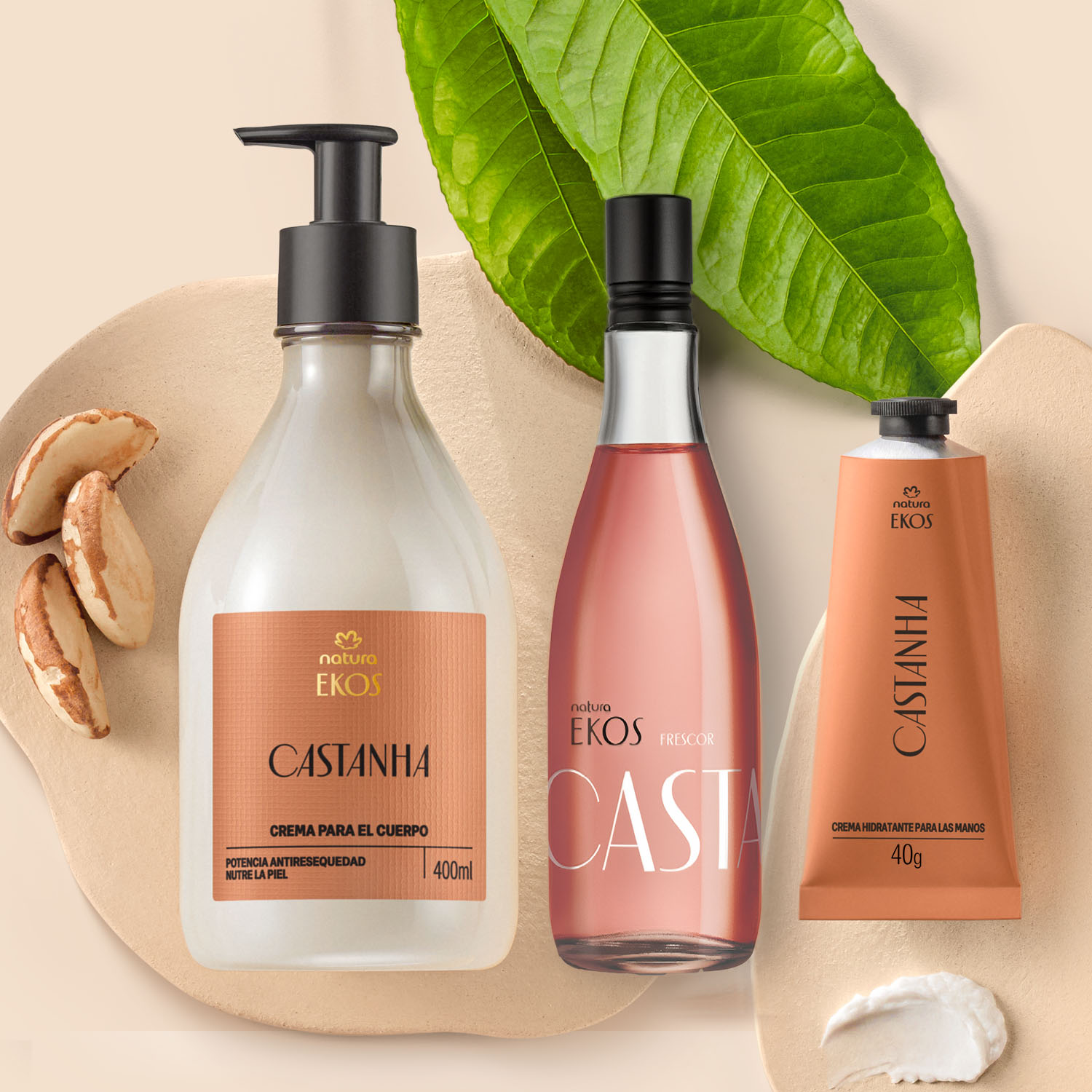 Regalo Ekos Castaña Hidratación y Frescura
