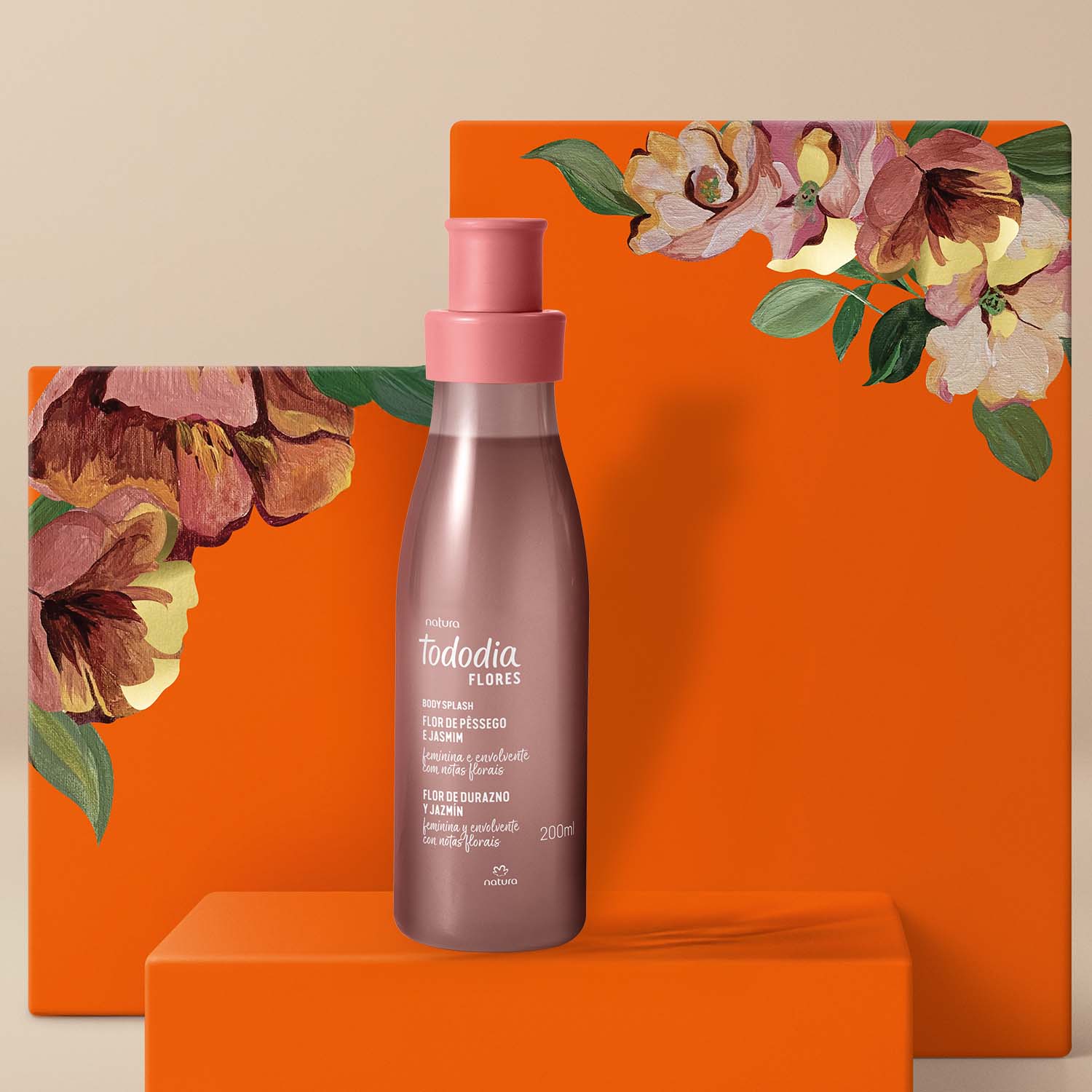 Body Splash Flor de Durazno y Jazmín Tododia | Día de las Madres