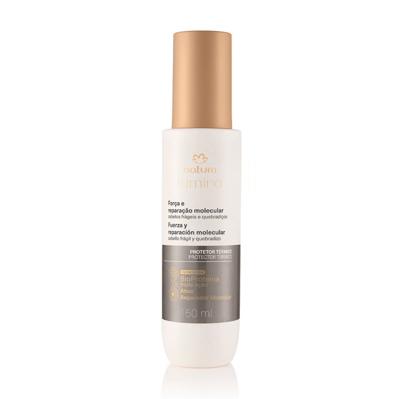 Protector térmico fuerza y reparación cabello frágil y quebradizo Lumina