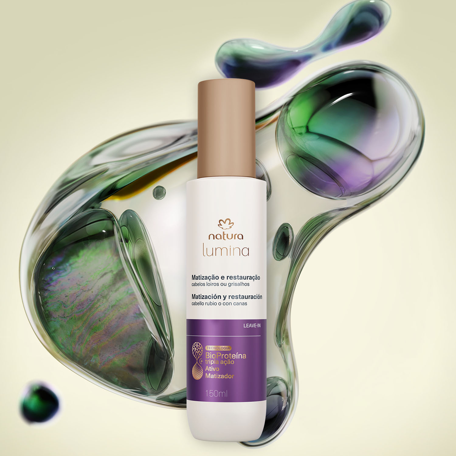 Fluido matizador Matización y Restauración Lumina 150ml