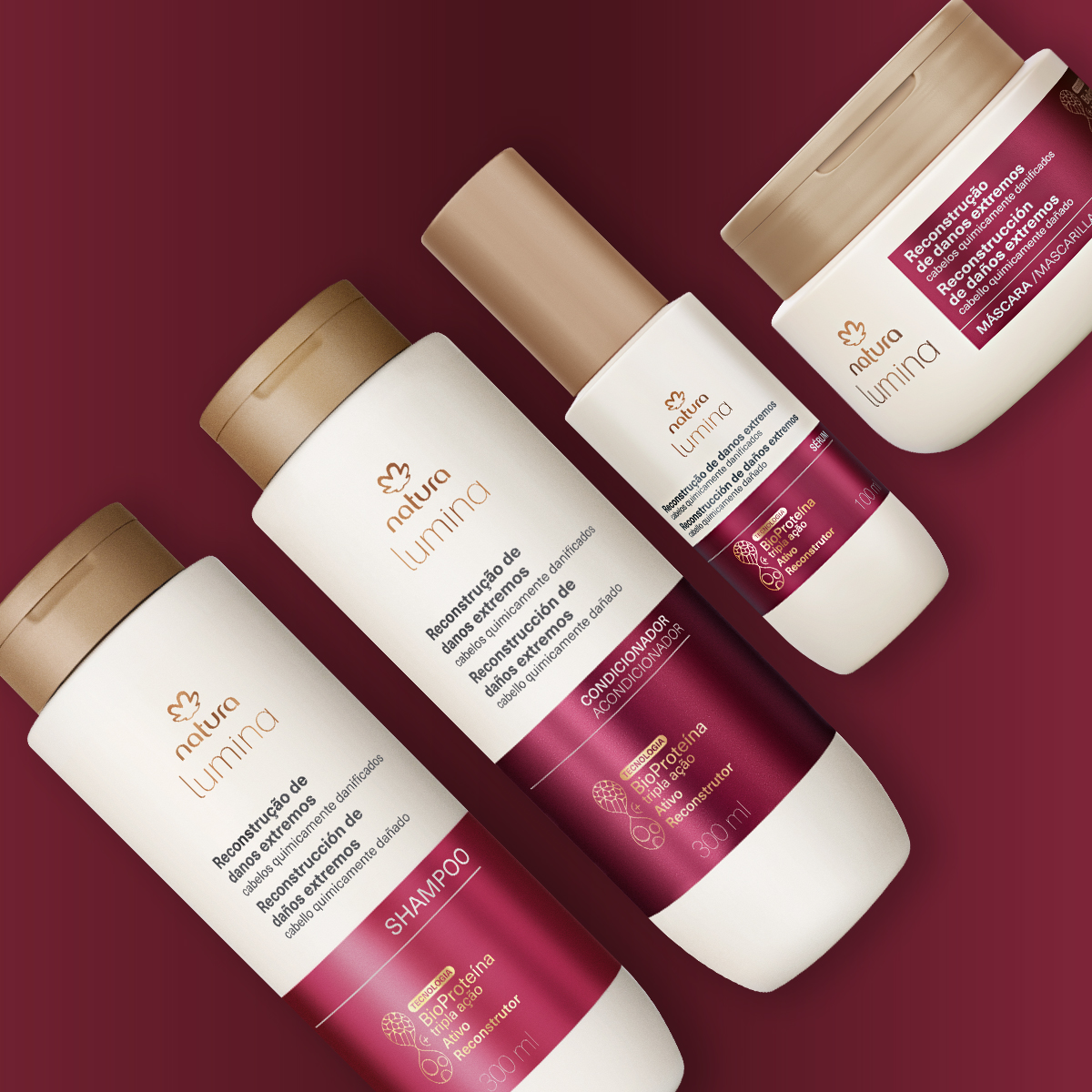 Kit Lumina Reconstrucción Tratamiento Completo