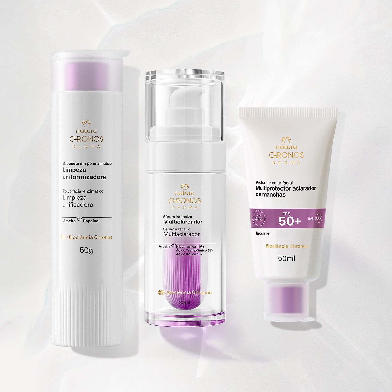 Kit Rutina Multiaclaradora de Manchas Chronos Derma