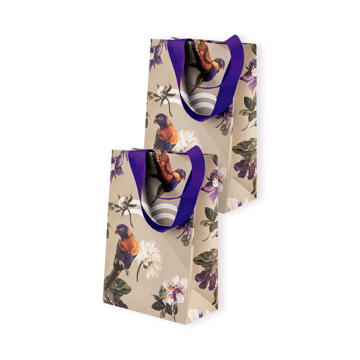 Set por 2 bolsas de regalo medianas