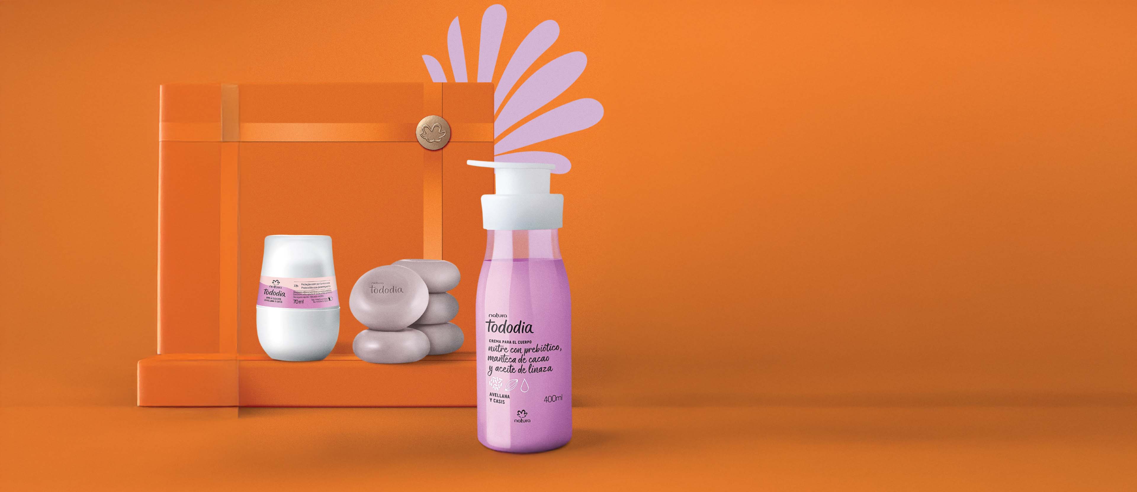 Regalo Día de la Mujer Rutina Tododia Avellana y Cassis