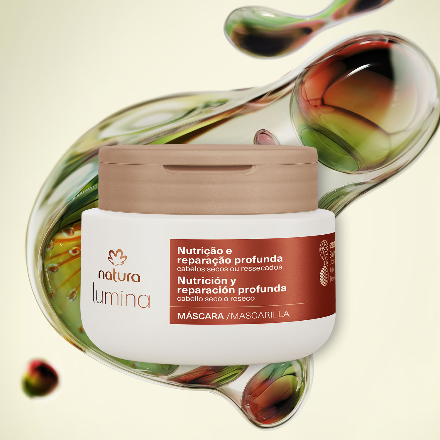 Máscara Nutrición y Reparación Profunda Lumina 250ml
