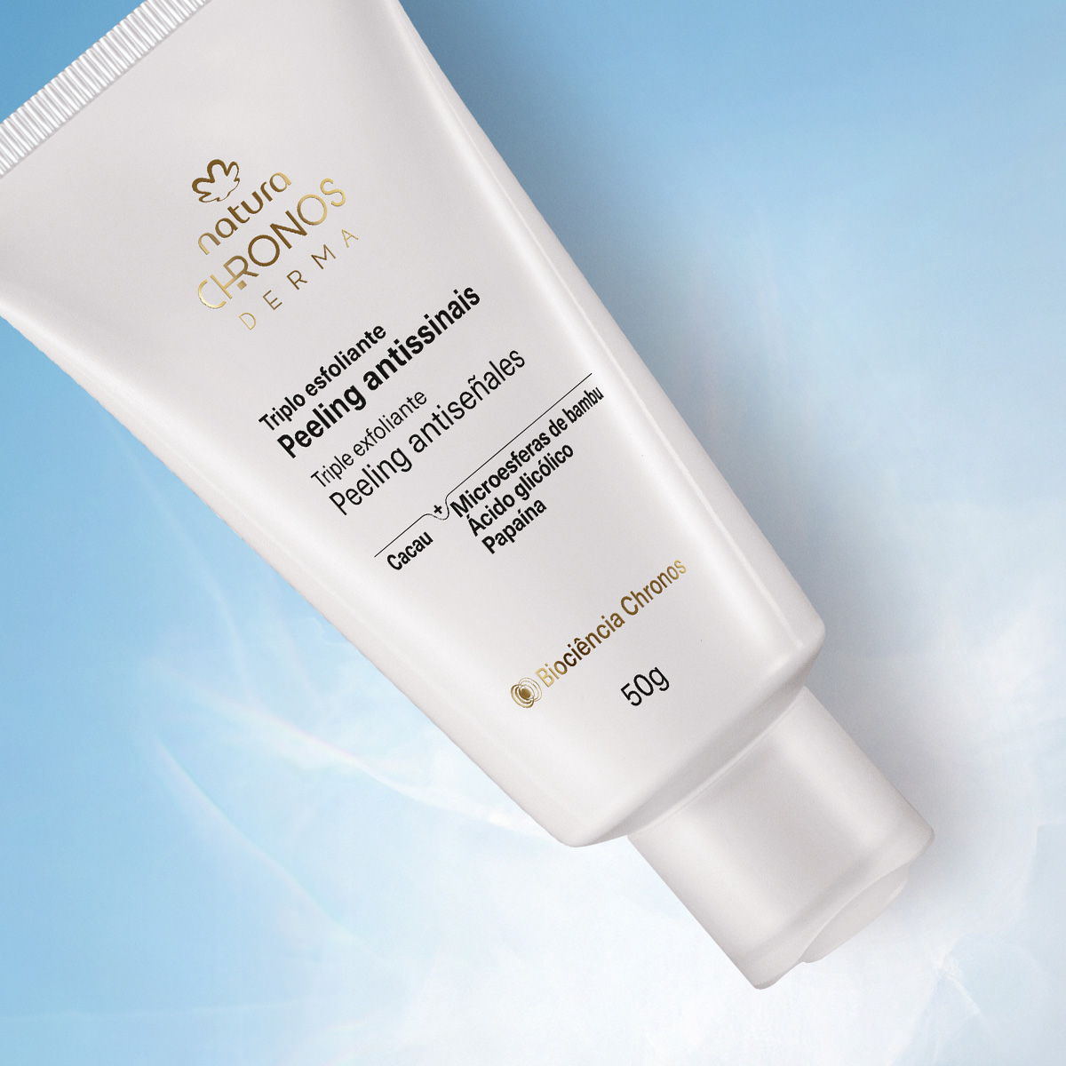 Triple exfoliante peeling antiseñales Chronos Derma