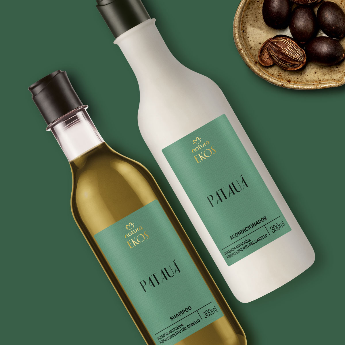 Kit Shampoo y Acondicionador Ekos Patauá