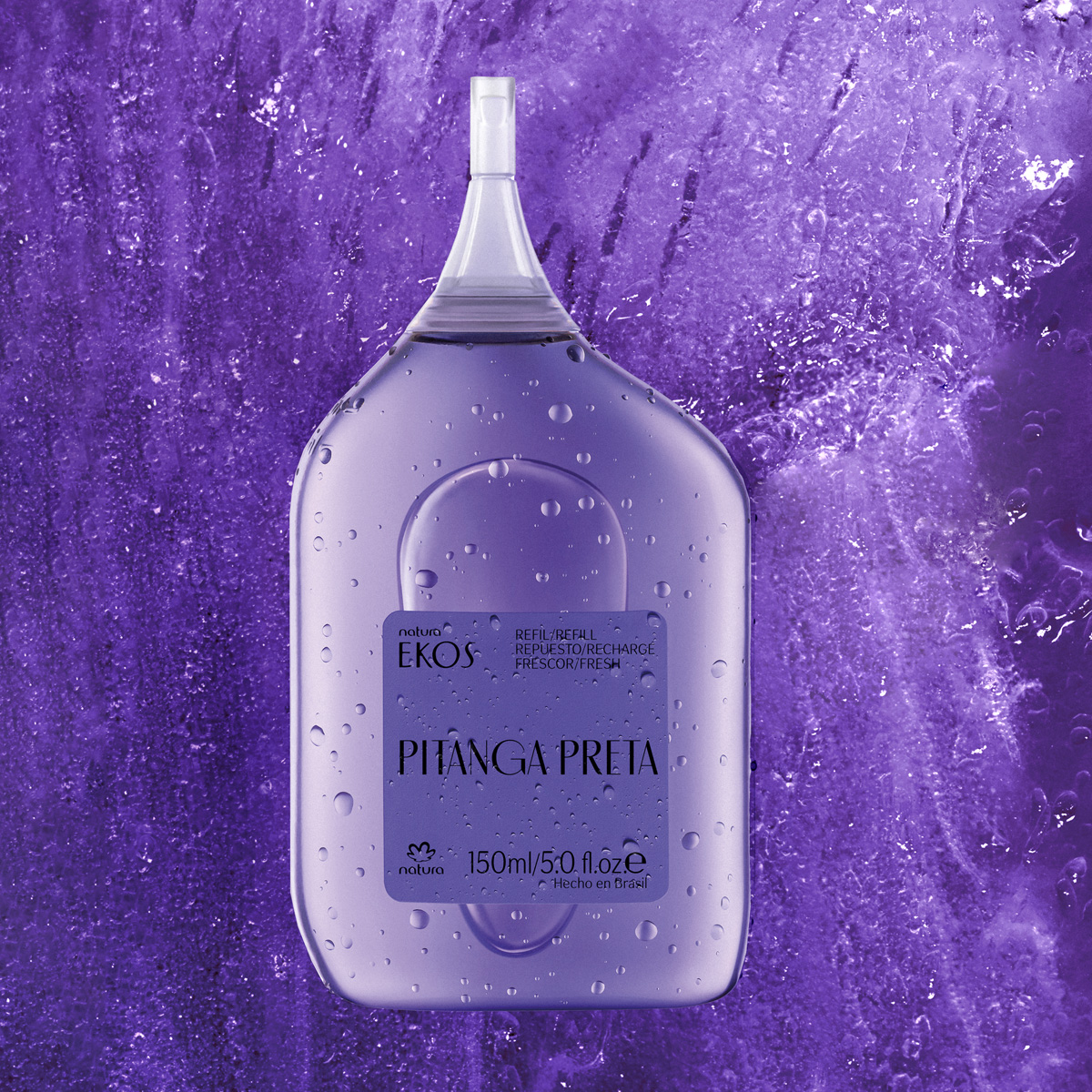 Repuesto Frescor Pitanga Preta Eau de Toilette Ekos 150ml