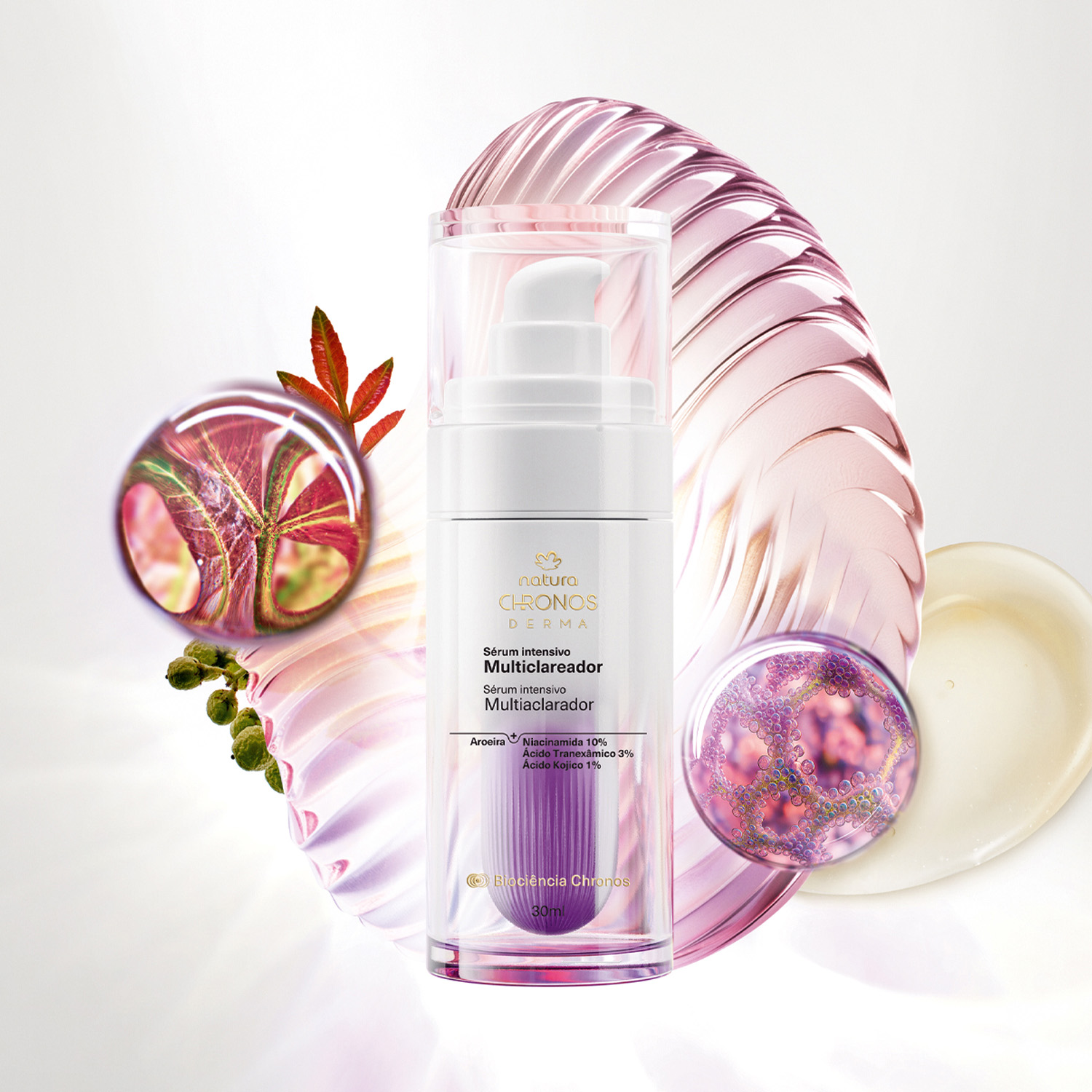 Sérum intensivo multiaclarador rostro y cuello