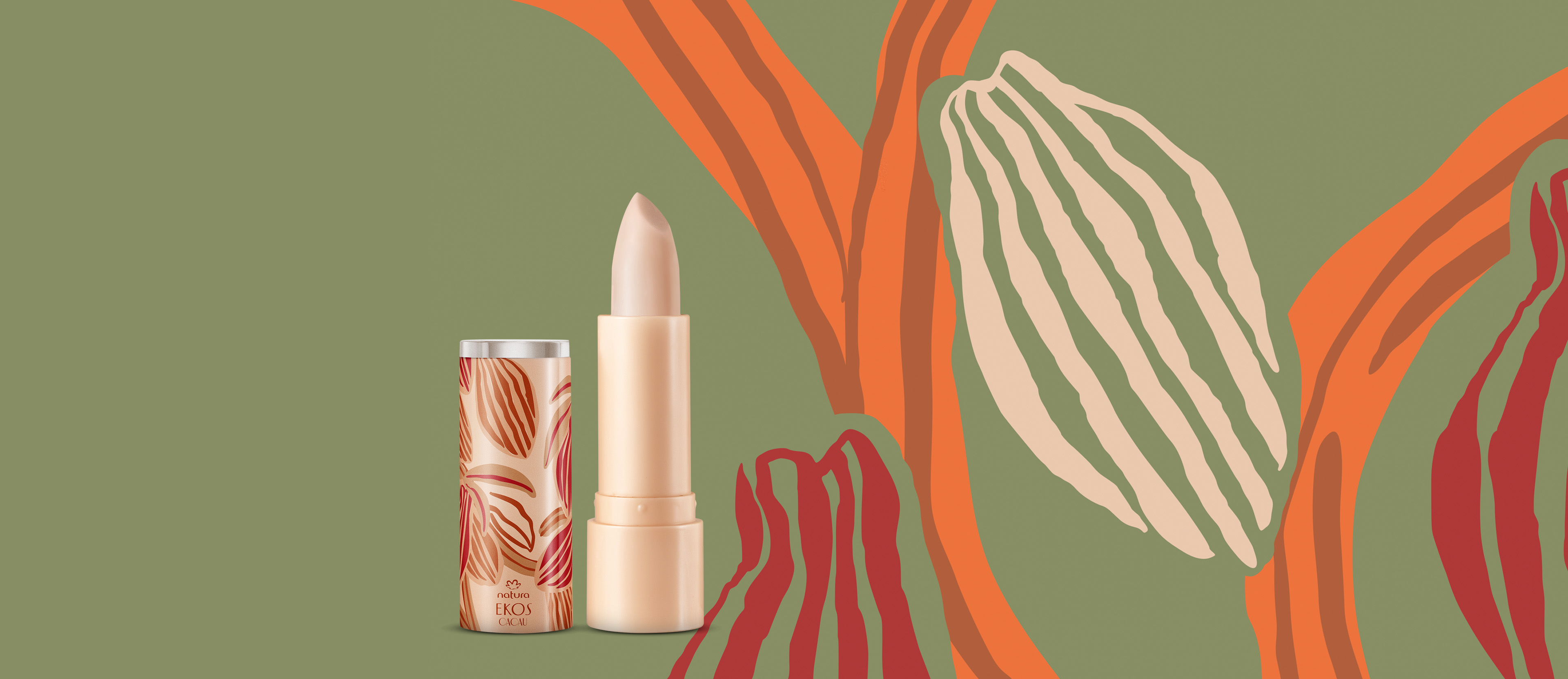 Bálsamo labial Ekos cacao
