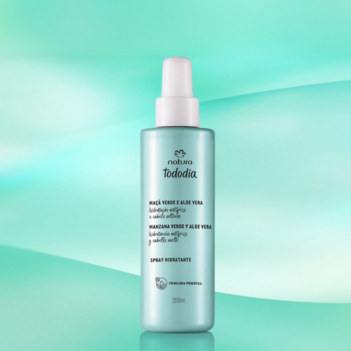 Spray hidratante Tododia manzana verde y aloe vera