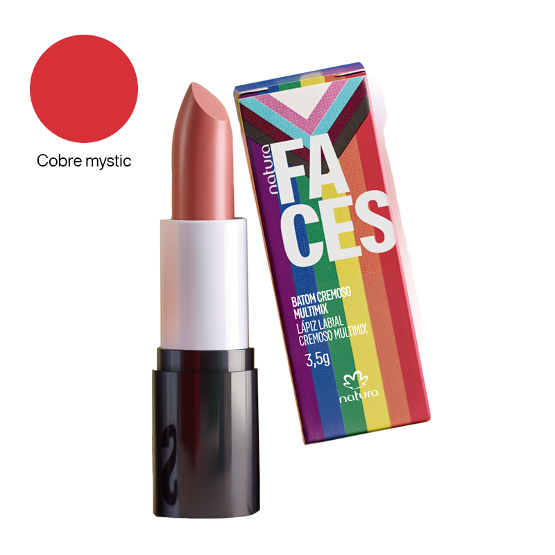 Labial cremoso multimix Faces - 3,5g