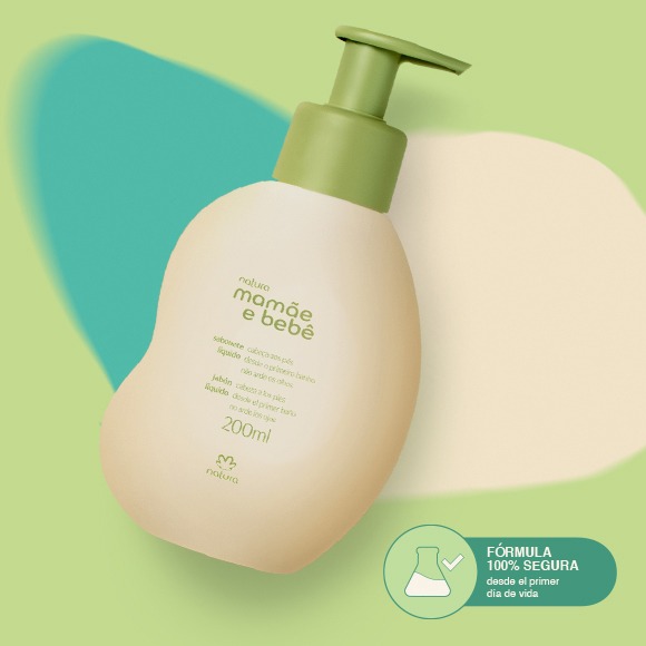 Jabón líquido corporal Mamá y bebé - 200ml