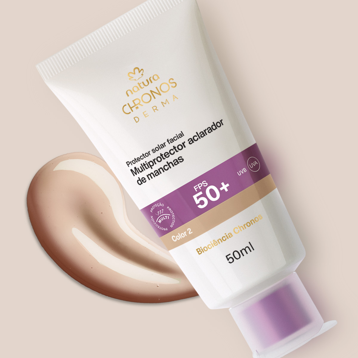 Multiprotector Aclarador FPS 50+ 50 ml