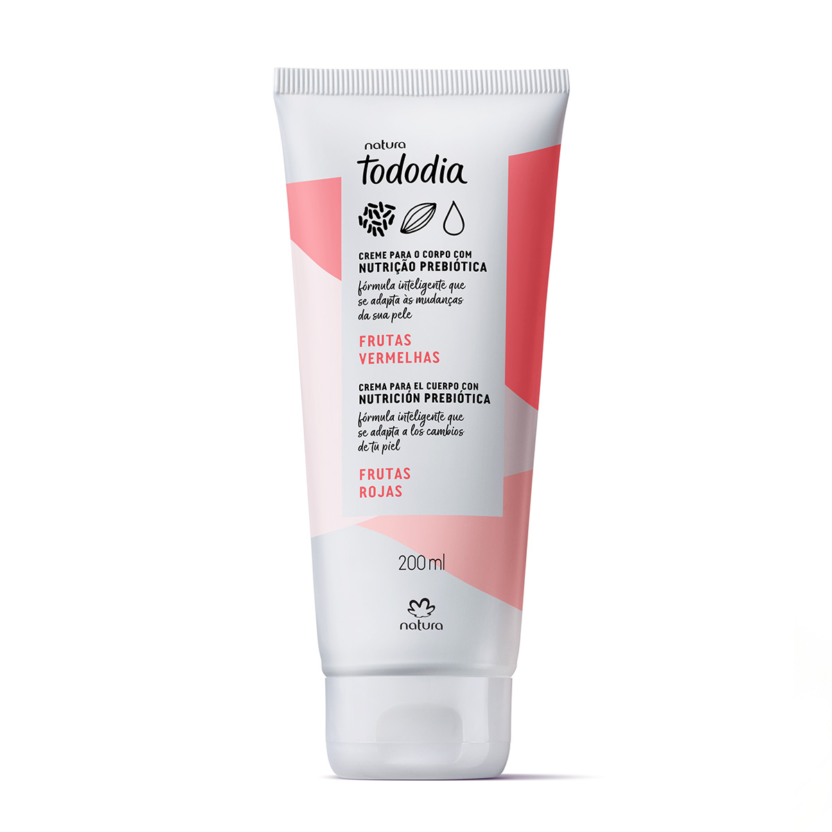 Crema nutritiva corporal Tododia frutas rojas