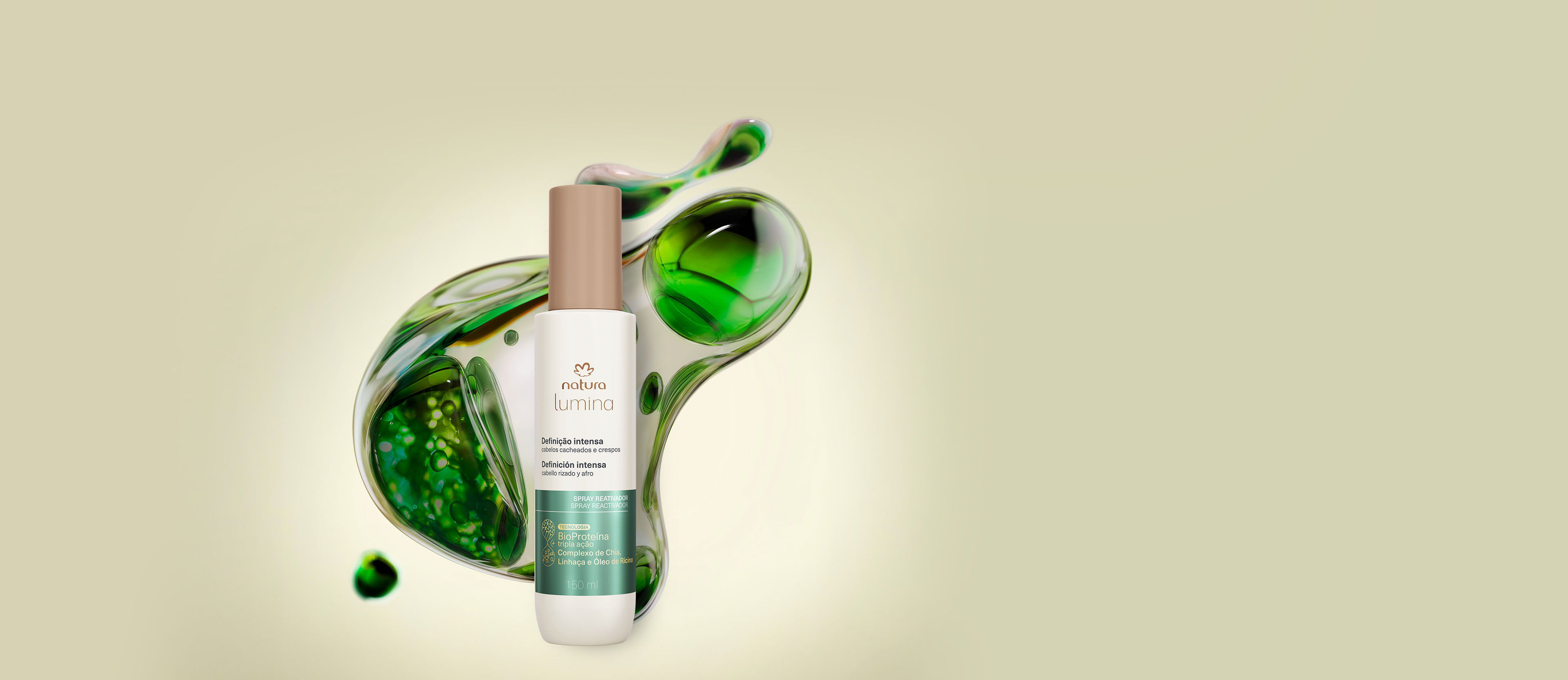 Spray humidificador reactivador Lumina