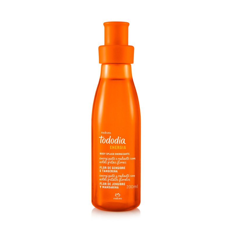 Body splash Tododia flor de jengibre y mandarina - 200ml