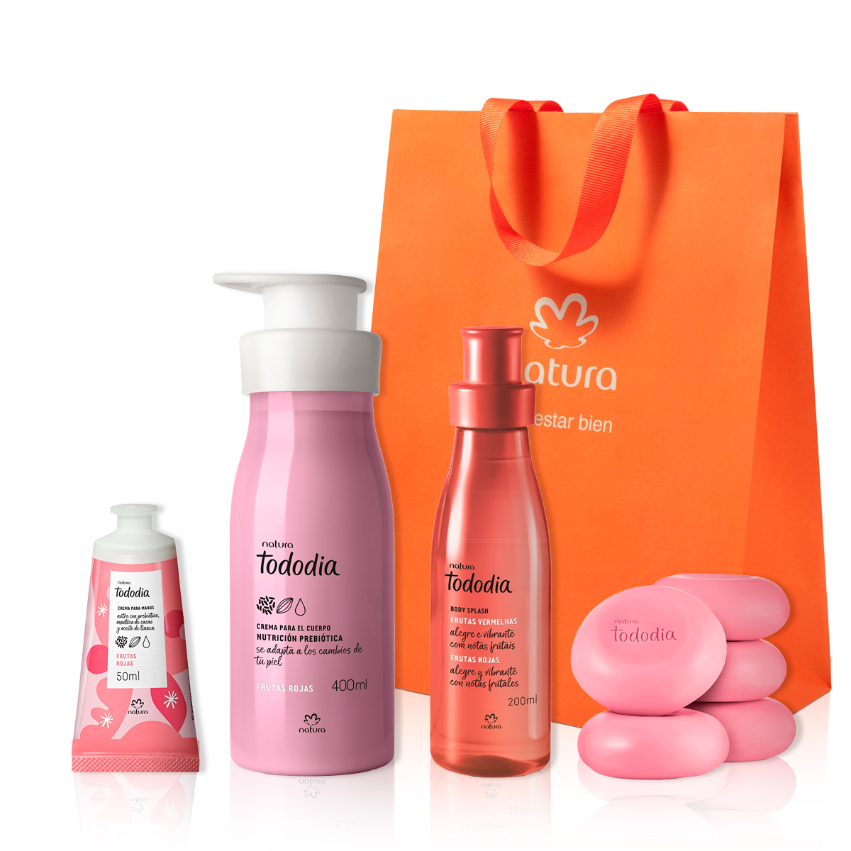 Regalo Rutina Tododia frutas rojas