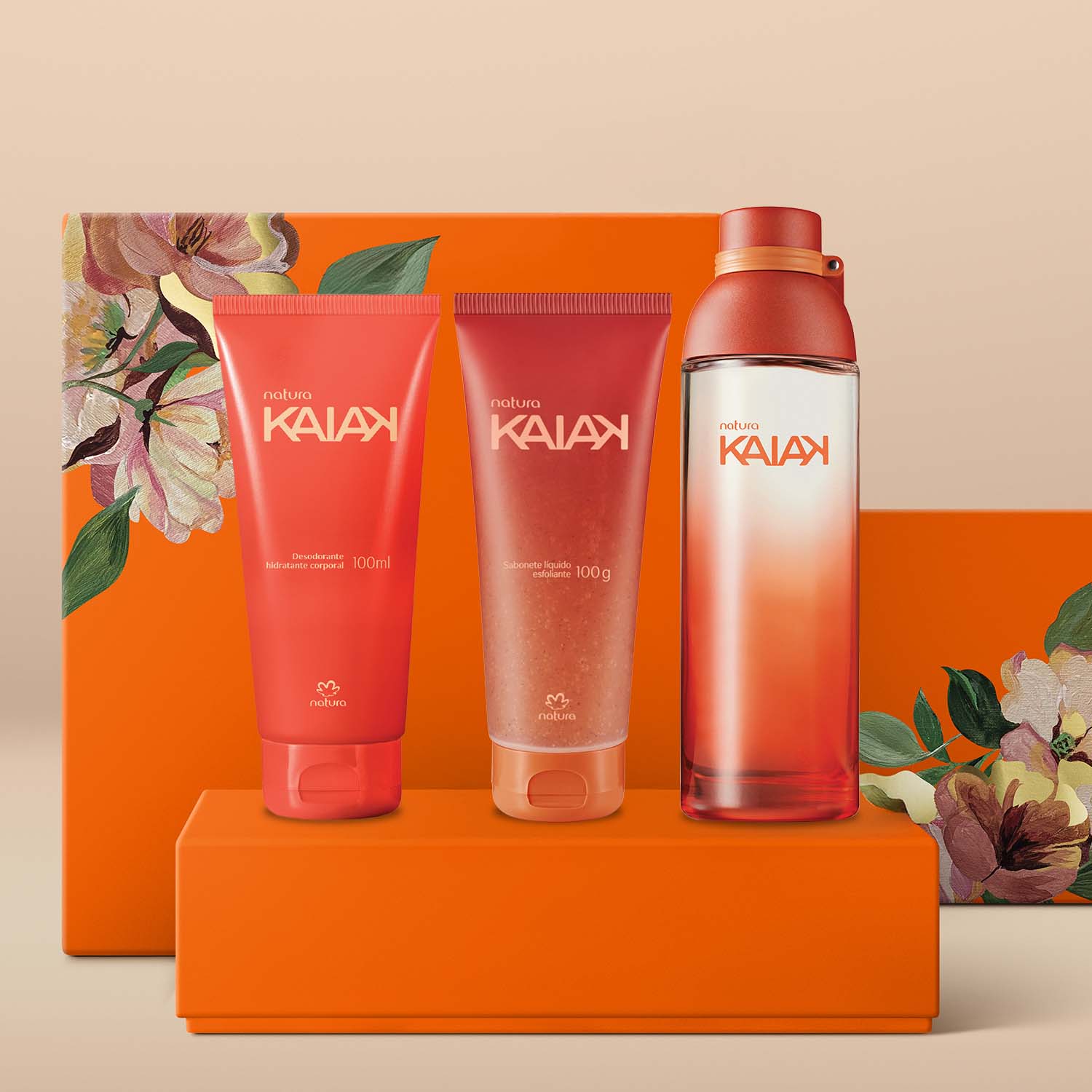 Regalo Madres Kaiak Clásico Femenino (1 EDT + 1 crema + 1 exfoliante)