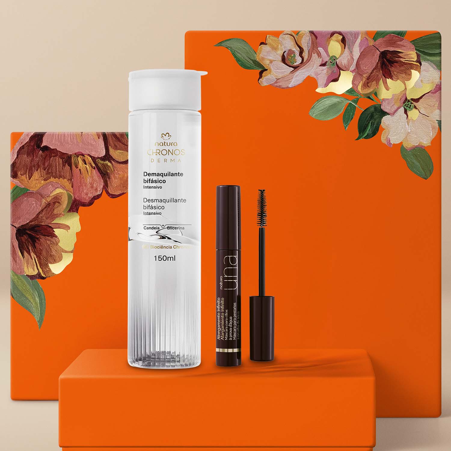 Regalo Madres Chronos Derma y Una (1 Fluido Bifásico Desmaquillante + 1 Pestañina)