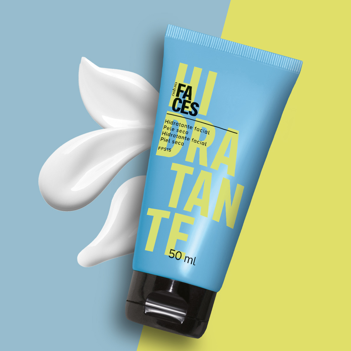 Hidratante facial aclarador Faces