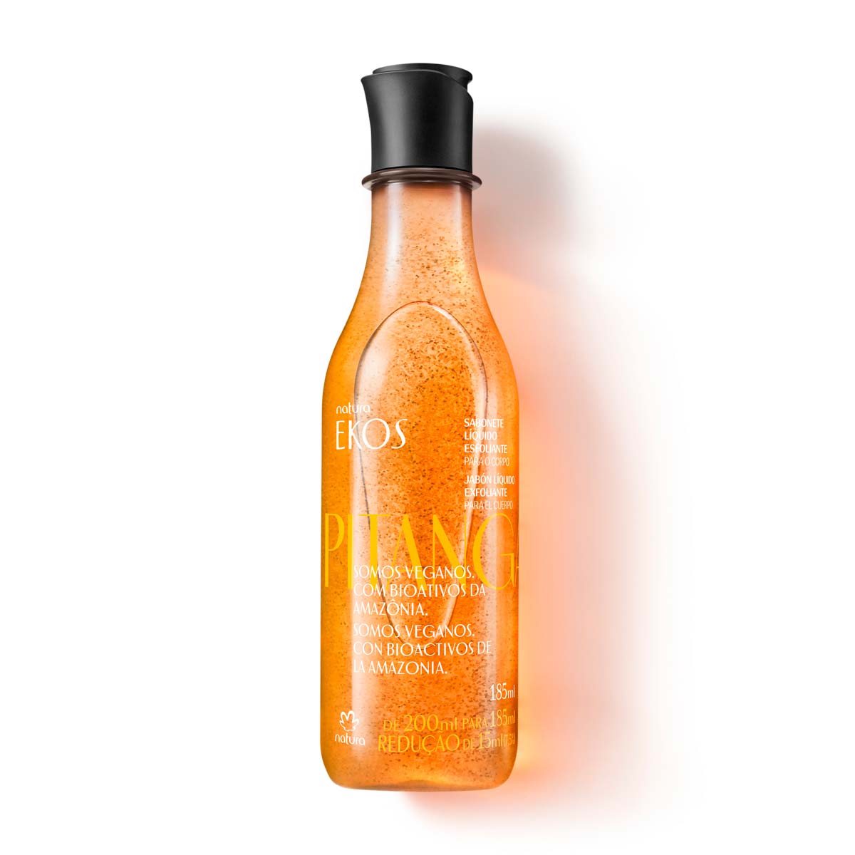 Jabón líquido exfoliante Ekos pitanga - 185ml