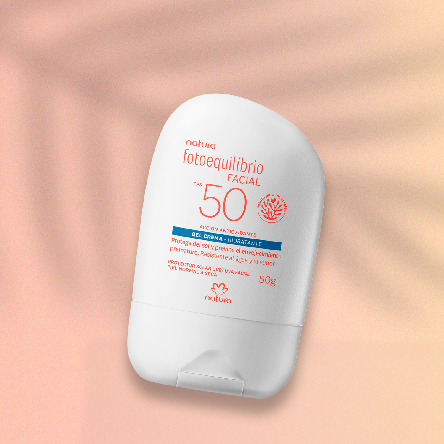 Protector solar facial en gel crema FPS 50 Fotoequilíbrio