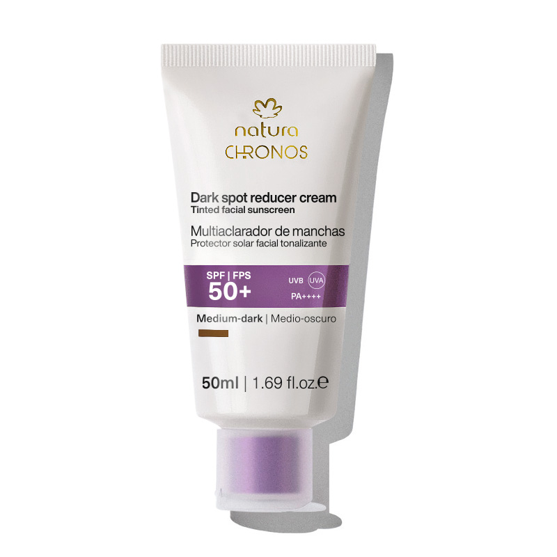 Protector aclarador FPS 50 medio oscuro Chronos Derma - 50ml