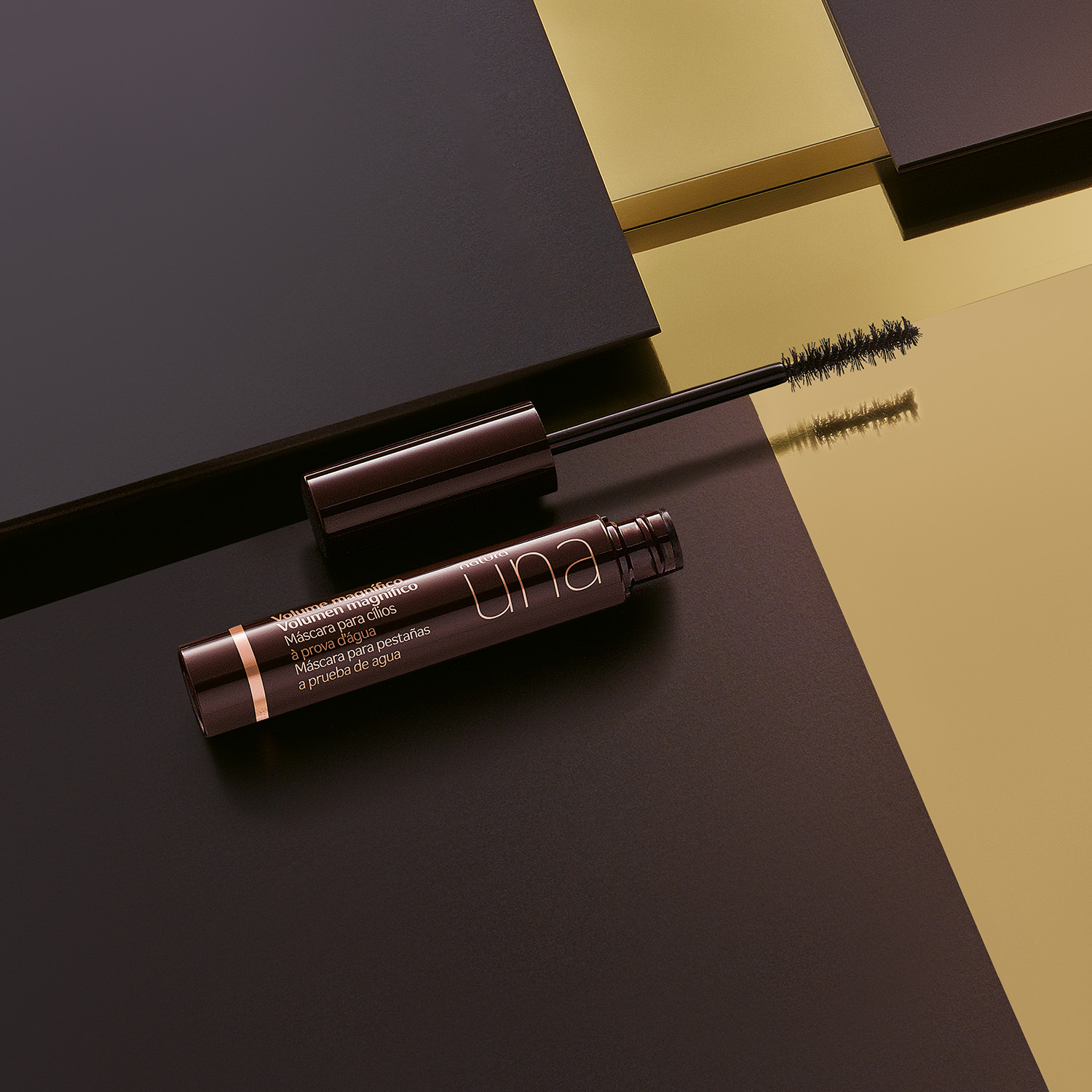 Pestañina volumen magnífico a prueba de agua Una
