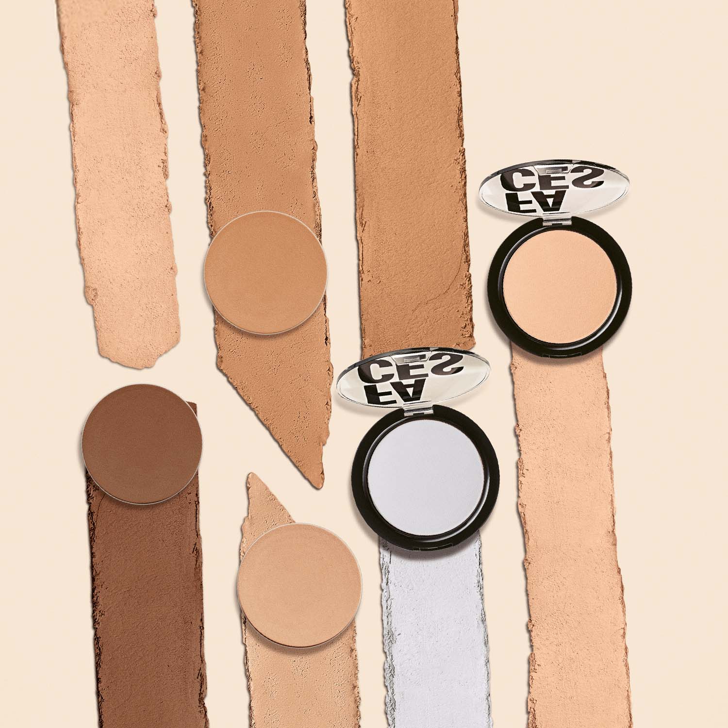 Polvo compacto Faces