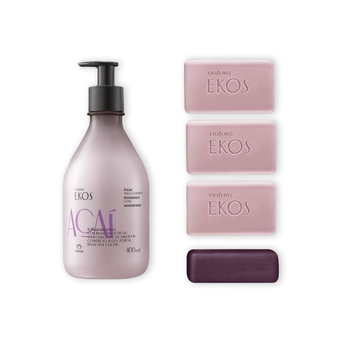 Kit Limpieza y Humectación Ekos Açaí