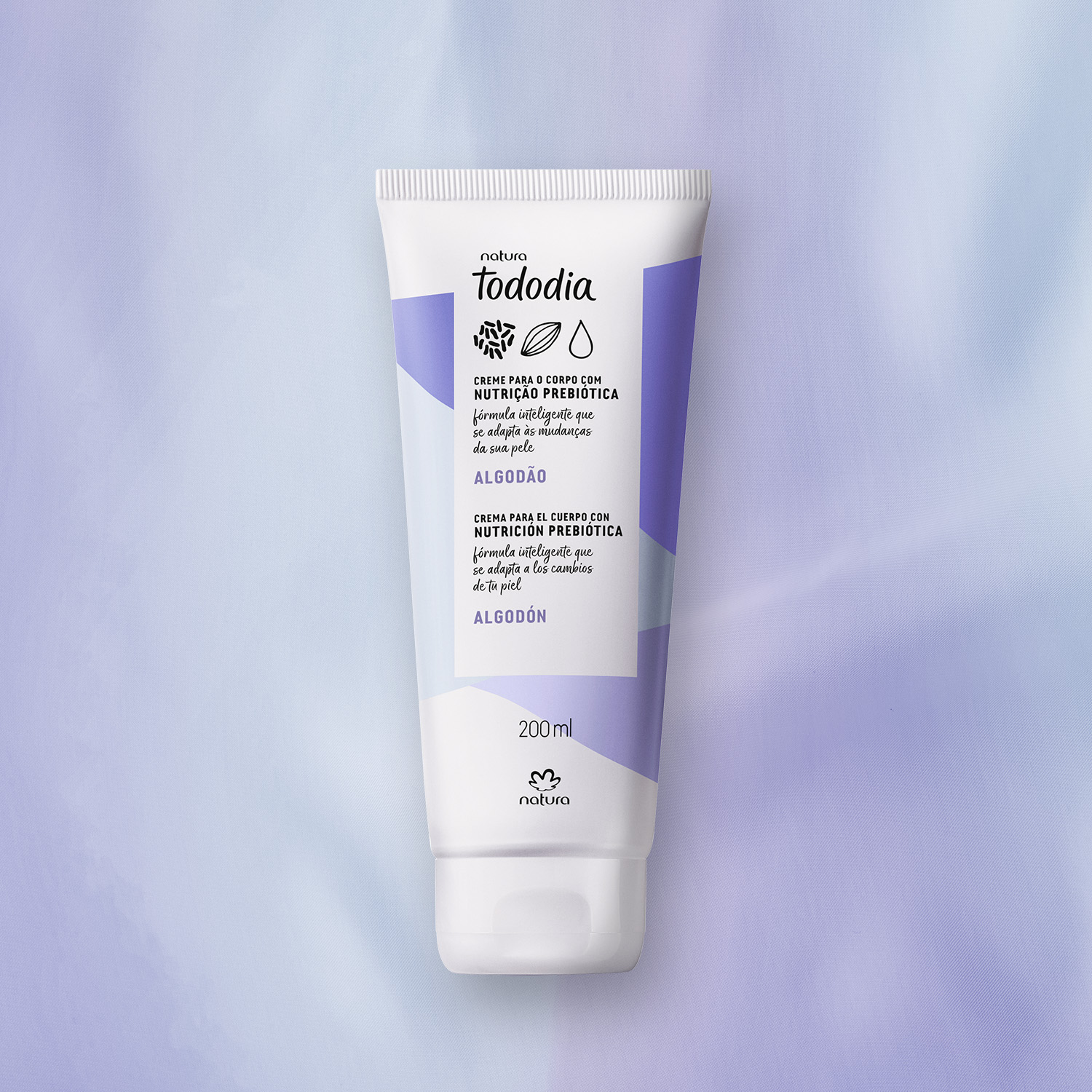 Crema nutritiva corporal Tododia algodón